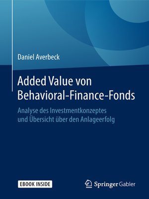 cover image of Added Value von Behavioral-Finance-Fonds